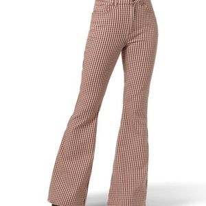 Lee Vintage Houndstooth high-rise flare